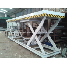 Máquina de madeira hidráulica scissor lift table para madeira compensada com CE de foshan